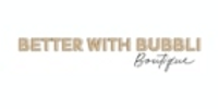 Better With Bubbli coupons