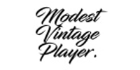 Modest Vintage Player coupons