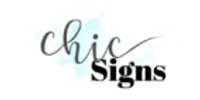 Chic Signs coupons
