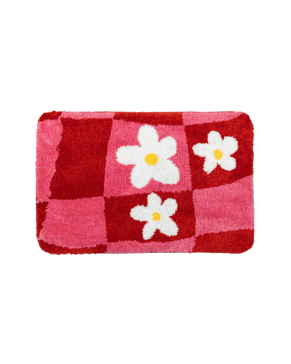 'Flower Power' Bath Mat