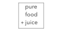 Pure Food + Juice coupons